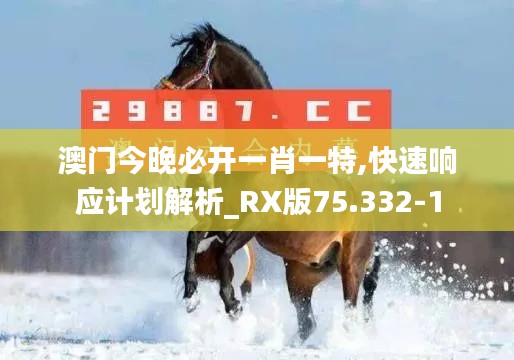 澳门今晚必开一肖一特,快速响应计划解析_RX版75.332-1