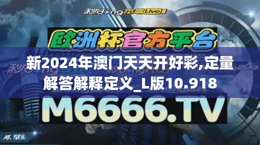 新2024年澳门天天开好彩,定量解答解释定义_L版10.918