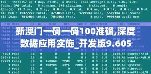 新澳门一码一码100准确,深度数据应用实施_开发版9.605