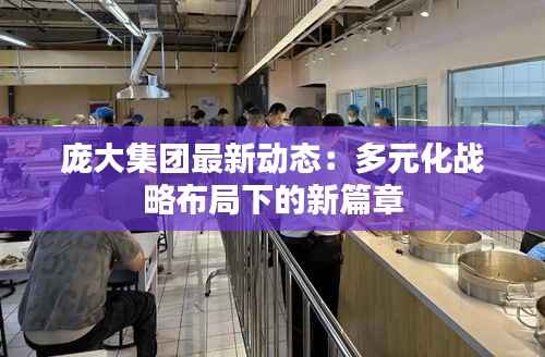 庞大集团最新动态:多元化战略布局下的新篇章