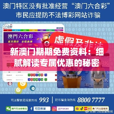 新澳门期期免费资料:细腻解读专属优惠的秘密