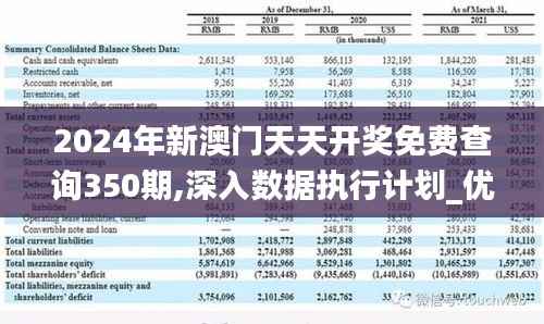 2024年新澳门天天开奖免费查询350期,深入数据执行计划_优选版8.389