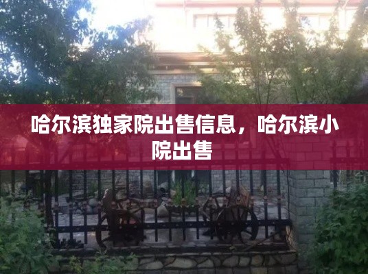 哈尔滨独家院出售信息，哈尔滨小院出售 