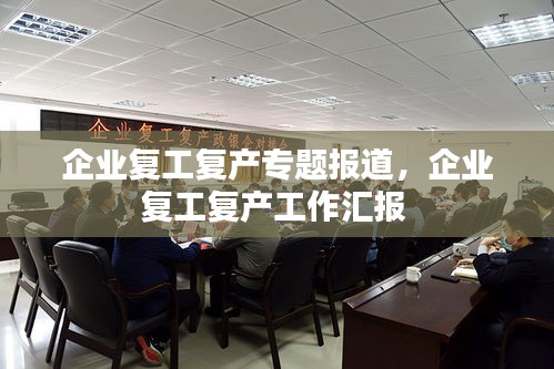 企业复工复产专题报道,企业复工复产工作汇报